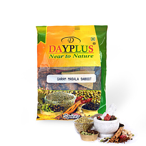 Buy Dayplus Garam Masala Saboot - Aromatic Whole Spices Mix, Adds ...
