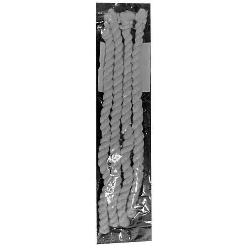 Stoppini In Cotone Puja Per Lampade Olio - Confezione Da 100 Pezzi Per Diya, Preghiera E Meditazione