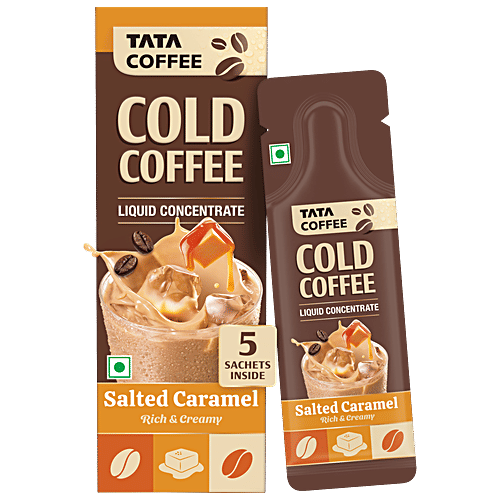 Buy Tata Coffee Cold Coffee Liquid Concentrate Salted Caramel