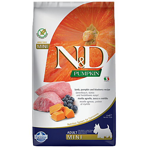 Image showcasing Buy Farmina Pet Foods N&D Pumpkin Dog Dry Food For Adult - Lamb ...