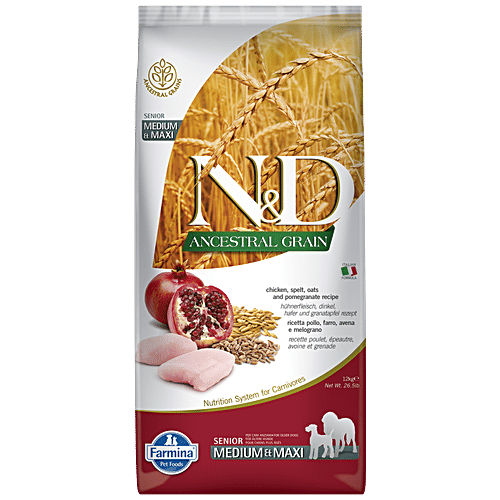 Picture of Buy Farmina Pet Foods N&D Ancestral Grain Dog Dry Food - Chicken ...