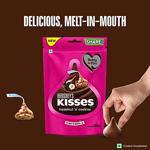 Hershey'S Hazelnut N Cookies Kisses 33.6