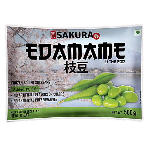 Buy Sakura Edamame In The POD - Frozen Boiled Soybeans, Added 1