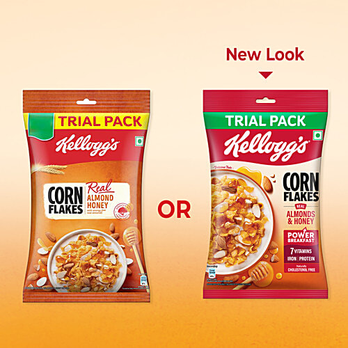Kellogg'S Real Almond Honey Corn Flakes 168 Gm
