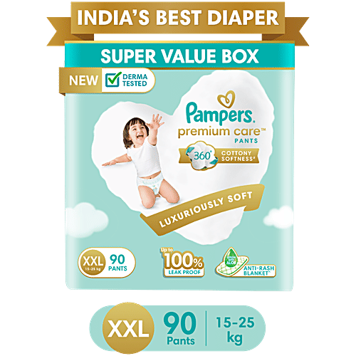 Buy Pampers Premium Care Pants Double Extra Large Size Baby