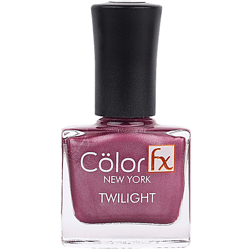 Buy Color Fx Twilight Metallic Matt Nail Enamel - Non-Toxic & Yellowing ...