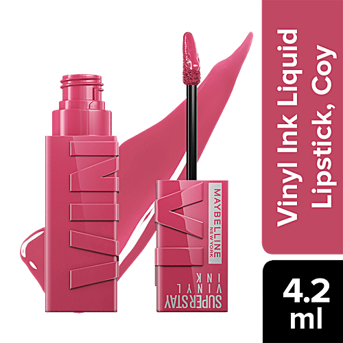 Buy Maybelline New York Superstay Vinyl Ink Liquid Lipstick - High