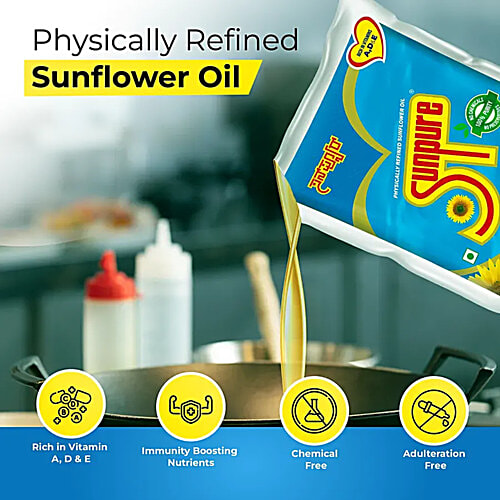 Sunpure Refined Sunflower Oil 2 L