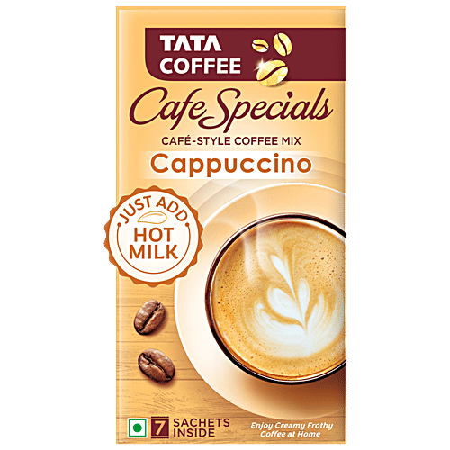 Tata Coffee Cafe Specials Cafe-Style Coffee Mix Creamy Frothy Coffee,  Cappuccino Flavour, g