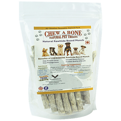 Buy Chew A Bone Rawhide Based Natural Munch Sticks All Breed Dog