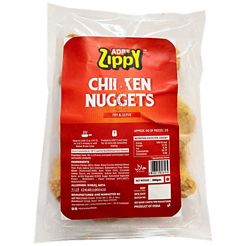 Buy ZIPPY Chicken Nuggets - Fry & Serve Online at Best Price of Rs