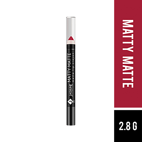 Buy Jaquline USA Matty Matte Lip Crayon - Creamy Texture, Glides ...