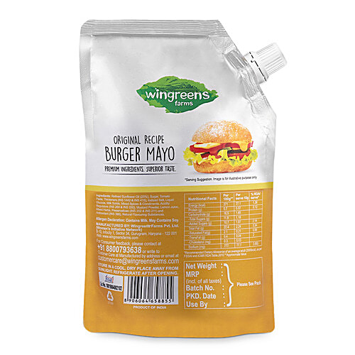 Wingreens Farms Burger Mayo 450 Gm