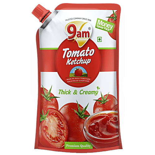 9AM TOMATO KETCHUP THICK AND CREAMY 850G.