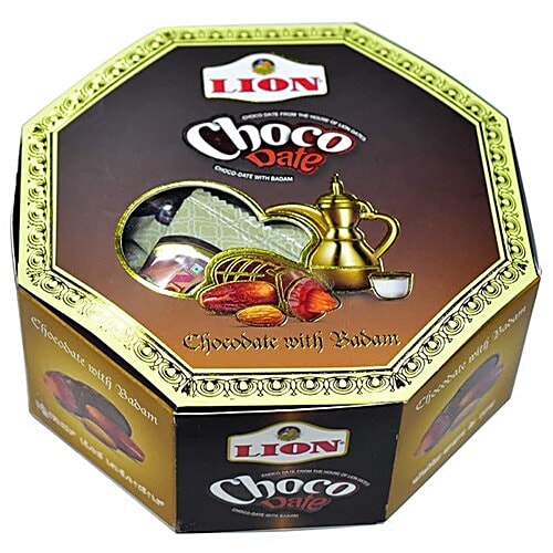 Buy Lion Choco Date with Badam Online at Best Price of Rs null