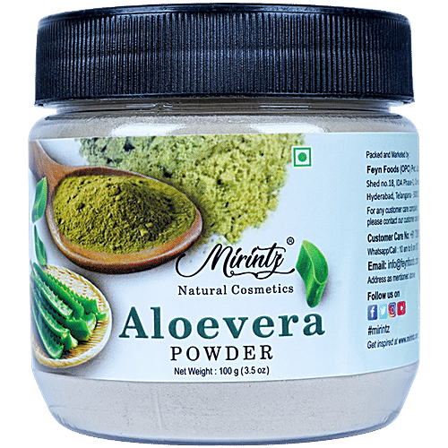 Buy Mirintz Aloe Vera Powder - Natural, Vegan, Cruelty-Free, For Face &  Skin Online at Best Price of Rs null - bigbasket