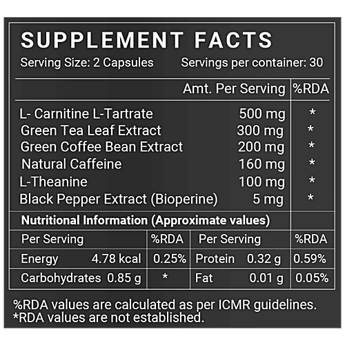 l carnitine fat burner tablets L-carnitine Tea Polyphenol Capsules for weight loss, oil elimination, fat  burning and slimming: 40 capsules per can