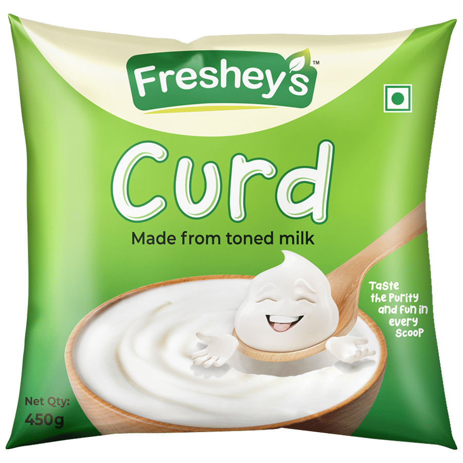 Buy Freshey s Curd Pure Made From Toned Milk Online At Best Price Of 