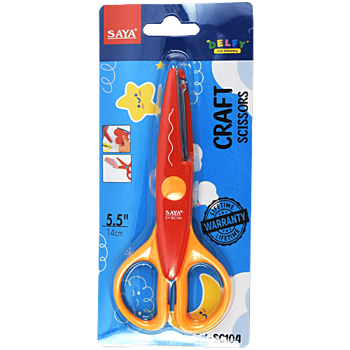 Buy Saya SC104 Stainless Steel Blade Craft Scissors - 14 cm Online