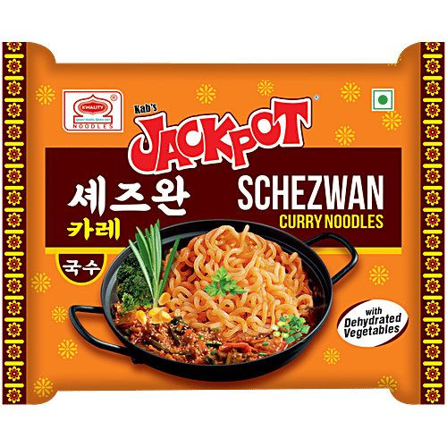 Buy Kab's Jackpot Schezwan Curry Noodles - With Dehydrated