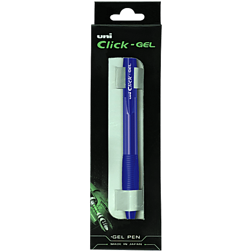 Buy Uni-Ball Click Gel Retractable Pen mm, Blue Ink Online