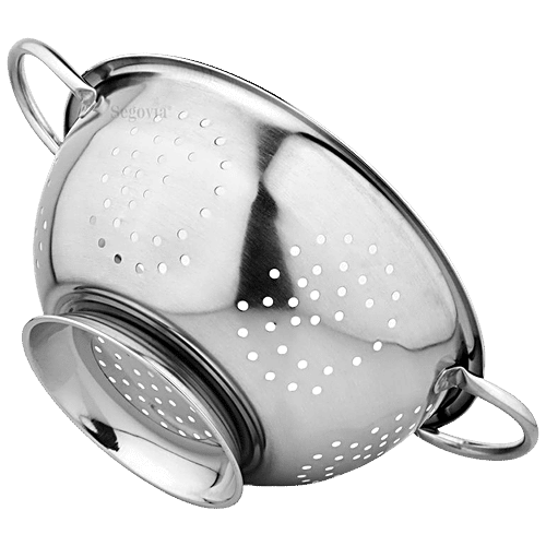 Segovia Stainless Steel Multipurpose Colander/Strainer Sturdy, Strong,  l