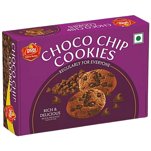 Buy NON STOP Choco Chip Cookies Online at Best Price of Rs null