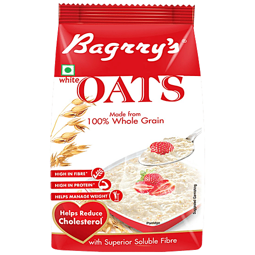 Buy Bagrry's White Oats High In Protein Fibre Re Online at