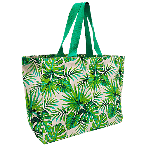 Buy Earthbags Cotton Canvas Shopping Bag/Carry Bag Green