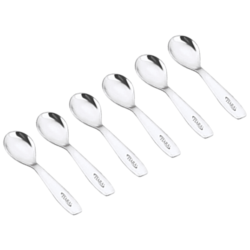 Tiara Masala Spoon Stainless Steel, Corrosion-Resistant, Durable, pcs