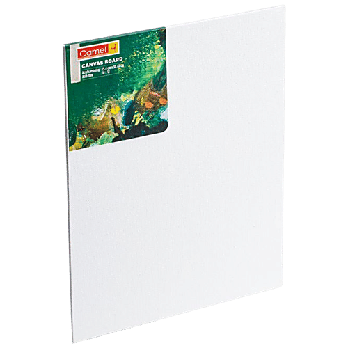 Buy Camel Acrylic Priming Canvas Board - 25 x 30 cm Online at Best ...