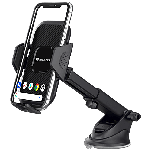 Buy Portronics Clamp M Car Mobile Holder With 360Â° Rotational