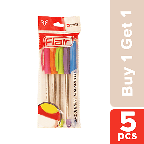 Flair Hotline Ball Pen Blue, Comfortable Grip, pcs