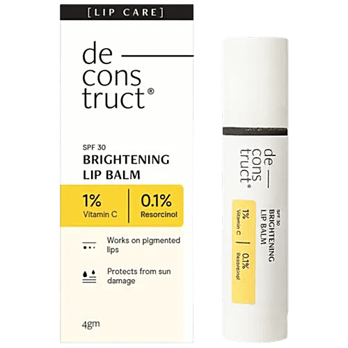 deconstruct vitamin c lip balm deconstruct Brightening SPF 30 Pigmented Lip Balm With with Vitamin C
