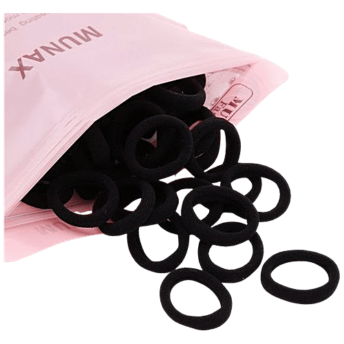 Buy CS Beauty Hair Tie/Rubber Band Extra Soft, For Kids, Small