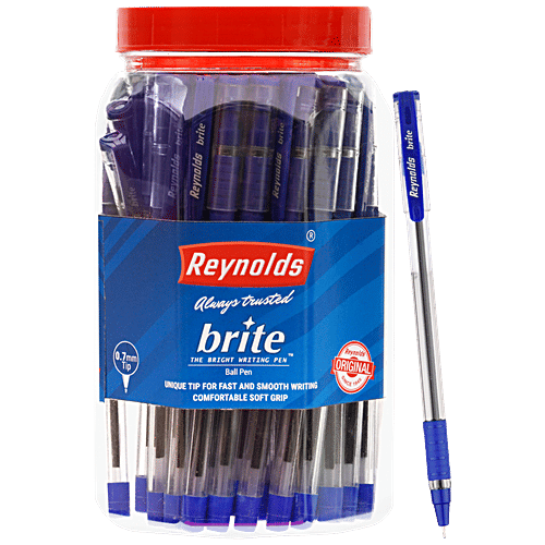 Reynolds Fast Line Kugelschreiber – 0,7 Mm, Blau, Mit ULV-Tinte & Komfortablem Griff