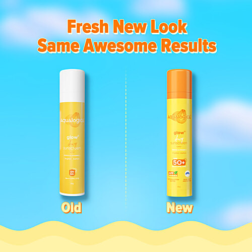 Aqualogica Glow + Dewy Papaya & Vitamin C Spf 50 + Sunscreen 50G