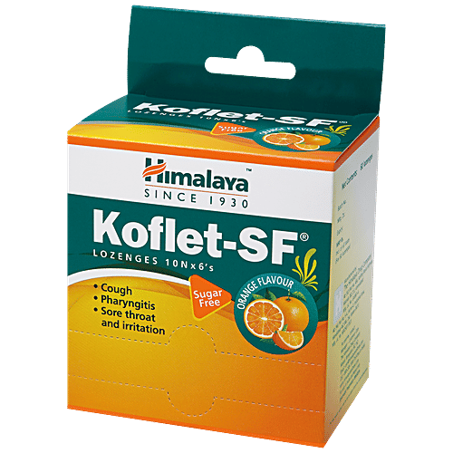 Pastilles Himalaya Koflet Pour La Toux Et Maux De Gorge - 75 Pastilles - Expiration 2027 - Ingrédients Naturels