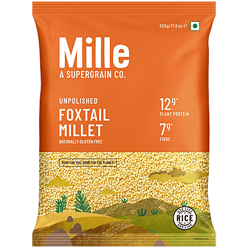 ☆millet☆ Organic Foxtail Millet 900 Gm | Kangani Seeds | Unpolished High
