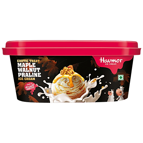 Buy Havmor Ice Cream - Maple Walnut Praline Online at Best Price