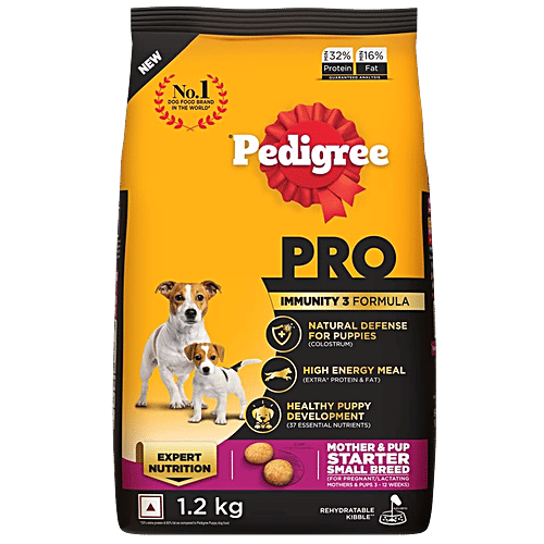 Pedigree PRO Dry Dog Food Mother Pup Starter, Small Breed 3-12 Weeks,  kg - Main Image