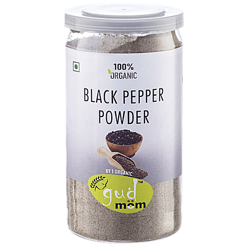 Buy Gudmom Organic Black Pepper Powder Online at Best Price of Rs 199 ...