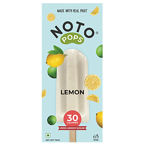 Buy Noto Ice Cream Lemon Pop Ice Cream - Made With Real Fruit