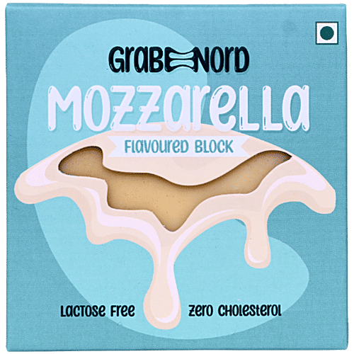 Buy Grabenord Mozzarella Flavoured Block 200G -Plant Based Cheese