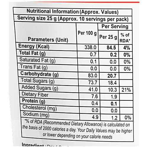 Prov Premium Dried Cranberry 250G