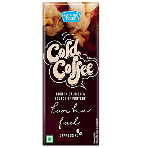 Buy Mother Dairy Cappuccino Cold Coffee Online at Best Price of Rs