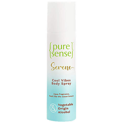 Buy PureSense Serene Cool Vibes Body Spray No Gas Deodorant For
