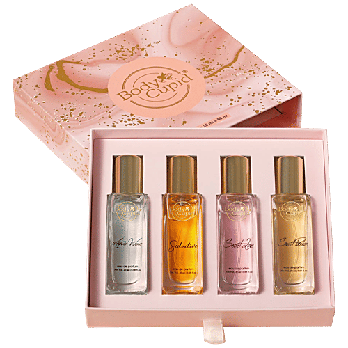 Body Cupid Eau De Parfum Luxury Perfume Gift Set For Women, 20 ml
