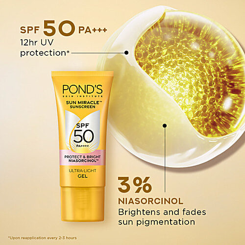 Pond'S Invisible Gel Serum Boost Spf 50Pa +++ Sunscreen 50G