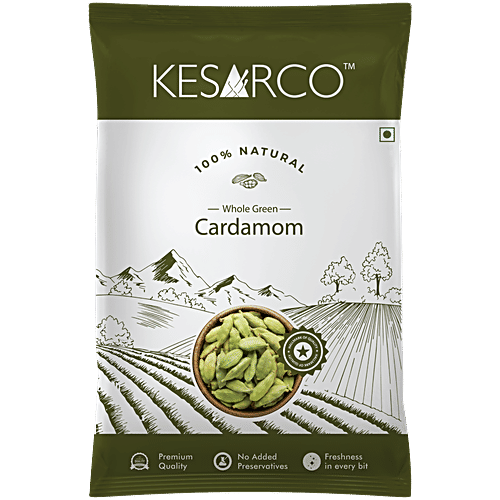 Buy KesarCo Whole Green Cardamom / Elaichi Online at Best Price of